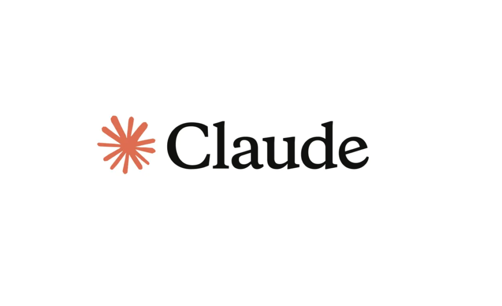 Claude logo white background